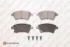 Фото Колодки гальмівні (передні) Fiat Sedici/Suzuki SX4 06 EUROREPAR (1619793080) зображення 1