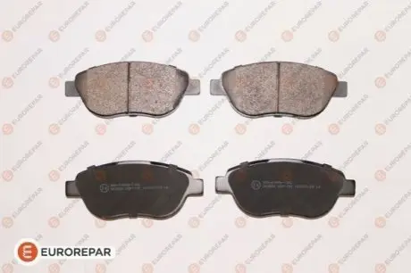 Колодки гальмівні дискові (комплект 4 шт) EUROREPAR 1623053280 Купити в Україні