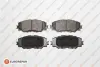 Колодки тормозные (передние) Toyota Corolla 01-18/Auris 07-12/Rav4 III 05-/Yaris/Prius+ 12 EUROREPAR (1623054180) изображение 1
