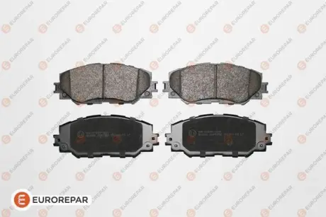 Колодки гальмівні (передні) Toyota Corolla 01-18/Auris 07-12/Rav4 III 05-/Yaris/Prius+ 12 EUROREPAR 1623054180 Купити в Україні