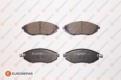Колодки тормозные дисковые (комплект 4 шт) EUROREPAR 1623056380
