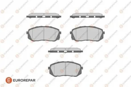 Комплект гальмівних колодок (передніх) Hyundai i40/ix35/Kia Sportage 10 EUROREPAR 1623056680 Купити в Україні