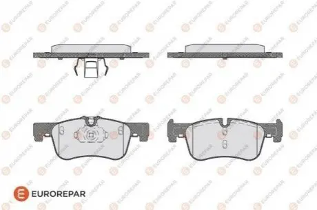 КОЛОДКИ ГАЛЬМ?ВН? EUROREPAR 1623057180 Купити в Україні