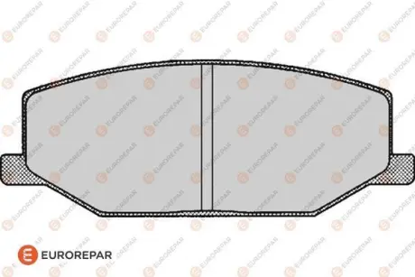 Колодки гальмівні (передні) Suzuki Jimni 98 EUROREPAR 1623057880 Купити в Україні