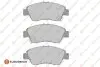 Фото Колодки гальмівні (передні) Honda Civic V/VI/VII 91-05/CRX III 92-98 EUROREPAR (1623058580) зображення 1