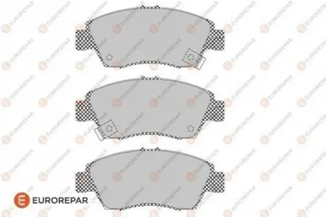 Колодки гальмівні (передні) Honda Civic V/VI/VII 91-05/CRX III 92-98 EUROREPAR 1623058580 Купити в Україні