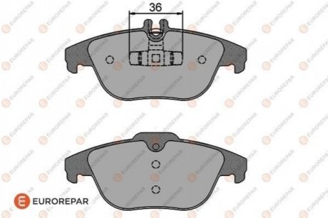 Тормозные колодки EUROREPAR 1623062280