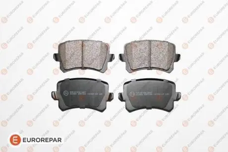 Колодки гальмівні (задні) Audi A6/VW Passat/CC 1.8TSI/2.0TDI 05 EUROREPAR 1623062680 Купити в Україні