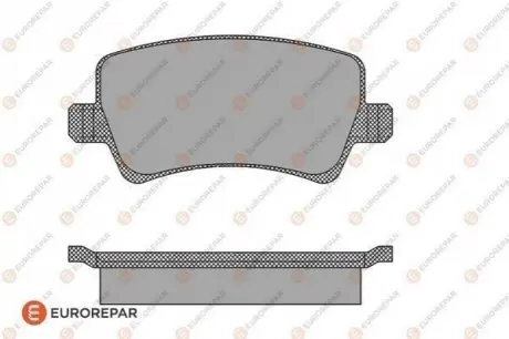 Колодки гальмівні (задні) Ford Galaxy/S-Max 06-15/Volvo S60/S80/V60/V70/XC60/XC70 08-/Land Rover 11 EUROREPAR 1623062980 Купити в Україні