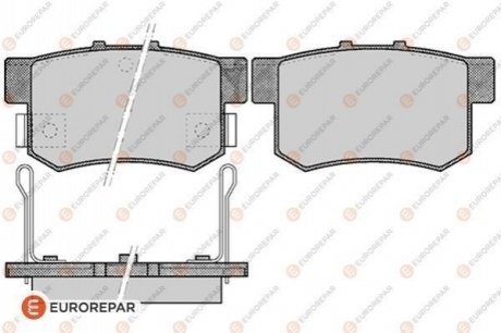 Тормозные колодки EUROREPAR 1623064680