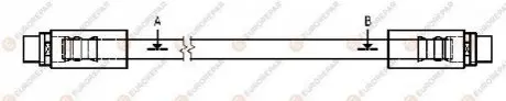 Шланг гальмівний (передній) Audi A4/A6/VW Passat 1.6-4.2 94- (295mm) EUROREPAR 1623259380 Купити в Україні