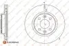 Фото Диск гальмівний (передній) Renault Kangoo 1.5 DCI/1.6 16V 08- (258x22) EUROREPAR (1623828180) зображення 1