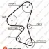 Фото Ремінь ГРМ Citroen Jumpy/Nemo/Peugeot 206/307/806/807 1.4/2.0HDi 99- (144x25.4) EUROREPAR (1633144080) зображення 1
