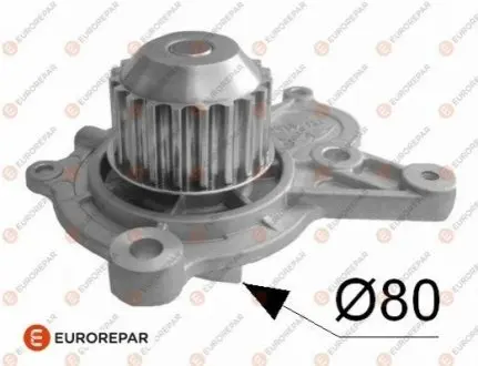 Насос системи охолодження EUROREPAR 1635178780 Купити в Україні