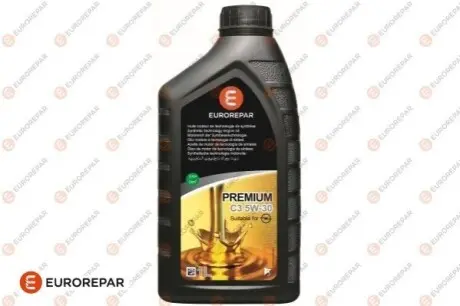 Масла моторные PREMIUM C3 5W-30, 1л EUROREPAR 1635764880 Купить в Украине