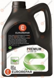 Олива моторна PREMIUM C4 5W-30, 5л EUROREPAR 1635765780 (фото 1)