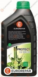 Масло моторное Protect C2 0w-30, 1л EUROREPAR 1639368680