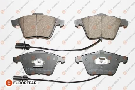 Колодки гальмівні (передні) Audi A4/A6/A8 02 EUROREPAR 1639374580 Купити в Україні