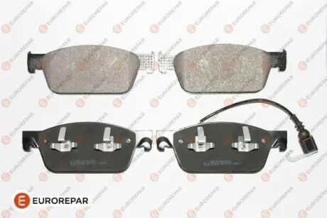 Колодки гальмівні (передні) VW T5 03-/T6 15- (з датчиком) EUROREPAR 1639375480 Купити в Україні