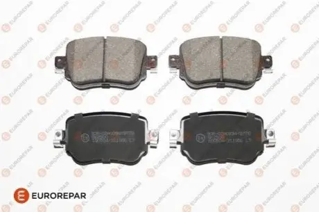Колодки гальмівні (задні) Audi Q3/Skoda Octavia/Seat Leon/VW Golf/Sharan 12-/Passat B8/Caddy IV 14 EUROREPAR 1639376780 Купити в Україні