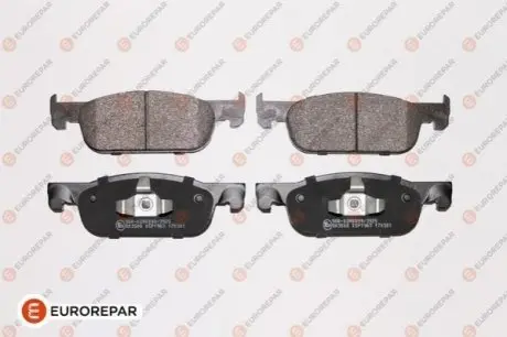 Колодки гальмівні (передні) Renault Logan II/Clio IV/Sandero II 12 EUROREPAR 1639377680 Купити в Україні
