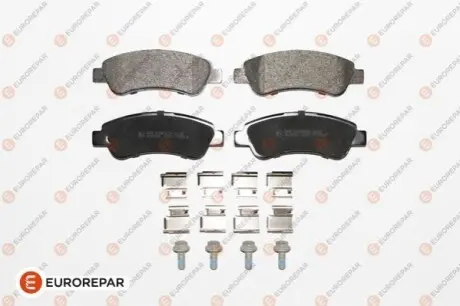 Колодки гальмівні (задні) Fiat Ducato/Citroen Jumper/Peugeot Boxer 06 EUROREPAR 1639378480 Купити в Україні