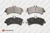Фото Колодки гальмівні (задні) MB Sprinter 411-519CDI/VW Crafter 06- (спарка) EUROREPAR (1639379880) зображення 1