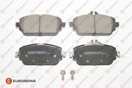 Колодки гальмівні (передні) MB C-class (W205/S205/C205) 13-/E-class (W213/S213/C238) 16- (Lucas/TRW) EUROREPAR 1639381880 Купити в Україні