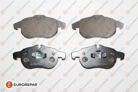 Колодки гальмівні дискові (комплект 4 шт) EUROREPAR 1639382680 Купити в Україні