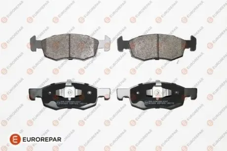 Колодки гальмівні (передні) Opel Corsa E 14 EUROREPAR 1639382980 Купити в Україні