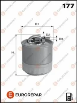Фильтр топливный MB Vito (W447) 116 CDI 14- OM651 EUROREPAR 1643628580 Купить в Украине