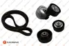 Фото Комплект ременя генератора Renault Kangoo 1.5 dCi 01- (5PK1200) EUROREPAR (1648202980) зображення 1