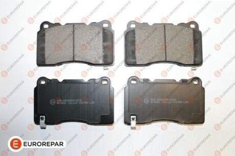 TESLA Тормозные колодки передн.Tesla S 12-,Cadillac,Ford EUROREPAR 1675990380