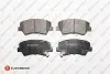 Фото Колодки гальмівні (передні) Hyundai Elantra 10-/ i30 11-/ Kia Ceed 12- (Mando) (з аксесуарами) EUROREPAR (1675991380) зображення 1