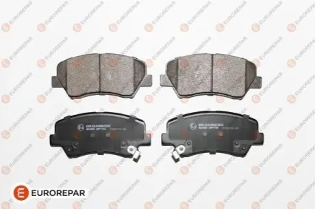 Колодки гальмівні (передні) Hyundai Elantra 10-/ i30 11-/ Kia Ceed 12- (Mando) (з аксесуарами) EUROREPAR 1675991380 Купити в Україні