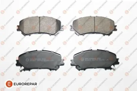 Комплект гальмівних колодок (передніх) Nissan Qashqai II/X-Trail/ Renault Kadjar 13 EUROREPAR 1681162580 Купити в Україні