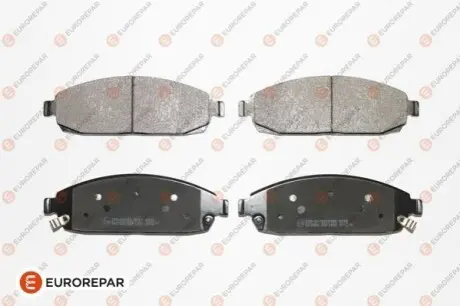 Колодки гальмівні (передні) Jeep Grand Cherokee III/IV 04-/Commander 05-10 (Akebono) EUROREPAR 1681163580 Купити в Україні