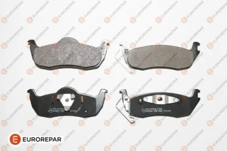 Колодки гальмівні (задні) Jeep Grand Cherokee III/IV 04-/Commander 05-10 EUROREPAR 1681164480 Купити в Україні