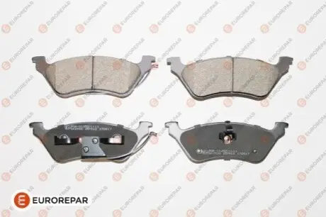 Колодки гальмівні (задні) Chrysler Voyager IV 00-08/Dodge Caravan 00-07/Jeep Cherokee 01-08 EUROREPAR 1681165680 Купити в Україні