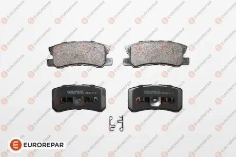 Колодки задн. гальмівні MITSUBISHI PAJERO 2.5TD,3.2TDI,3.5I 00.0 EUROREPAR 1681165880 Купити в Україні