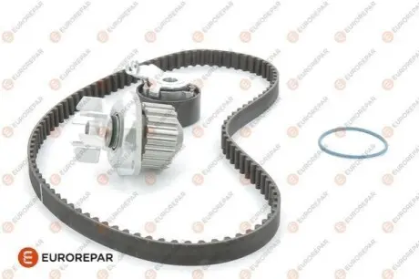 Комплект ГРМ + помпа Citroen Berlingo/Nemo/C2/C3/Peugeot 207/306/307/Partner 1.4i 93- (18x104z) EUROREPAR 1689633380 Купити в Україні