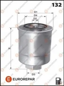 Фільтр паливний Mazda 323 1.6TD/1.7D/2.0D 86-98 EUROREPAR E148111 Купити в Україні