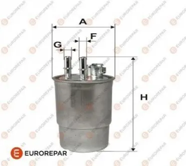 Фільтр паливний Fiat Doblo/Bravo/Ducato/Fiorino 1.3-2.3D 09 EUROREPAR E148172 Купити в Україні