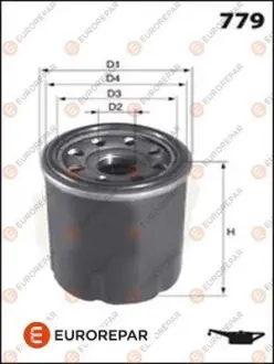 Фільтр масляний Ford Ranger/Mazda B-Serie/Toyota Avensis/Hiace/Hilux/Land Cruiser 2.0D-4.2D 81-07 EUROREPAR E149170 Купити в Україні