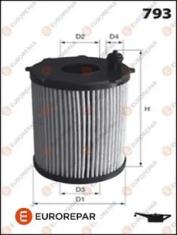 Фільтр масляний Citroen C5/Peugeot 407 2.7HDI 05 EUROREPAR E149235 Купити в Україні