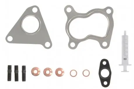 Монтажний комплект турбіни DACIA LOGAN, SANDERO NISSAN ALMERA II, KUBISTAR, MICRA III, NOTE RENAULT CLIO II, CLIO III, KANGOO, KANGOO EXPRESS, LOGAN I, MEGANE II, MODUS 1.5D 06.01 EVORON EVMK0022 Купити в Україні