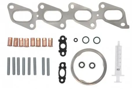 Монтажний комплект турбіни (без масла в шприці) BUICK ENCORE CHEVROLET AVEO, CRUZE, TRAX OPEL ADAM, ASTRA J, ASTRA J GTC, CASCADA, CORSA D, CORSA E, INSIGNIA A, MERIVA B 1.4/1.4LPG/1.7D 12.09 EVORON EVMK0058