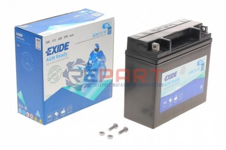 Стартерная батарея (аккумулятор) EXIDE AGM12-18