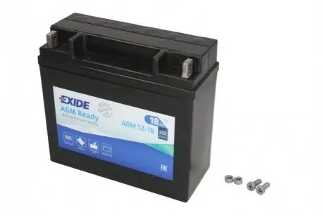 Акумулятор пусковий EXIDE AGM1218EXIDE