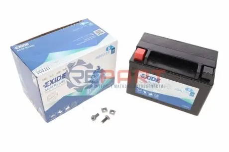 Акумуляторна батарея 8Ah/120A (150x87x105/+L/B0) (AGM) (мото) EXIDE AGM12-7.5 Купити в Україні